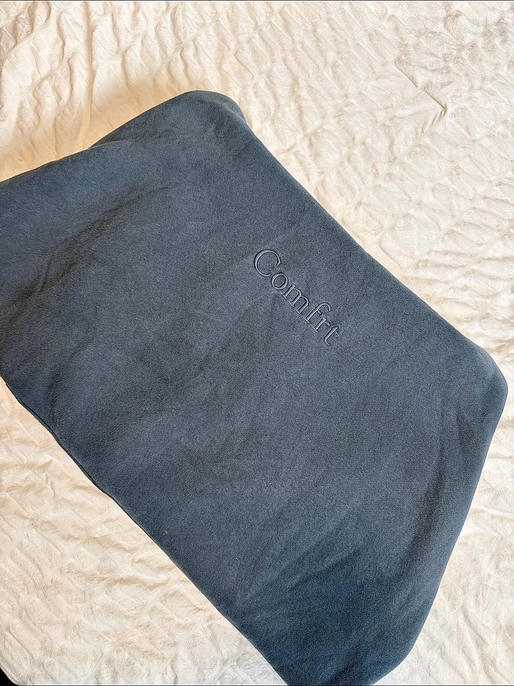 Comfrt Blue Hoodie